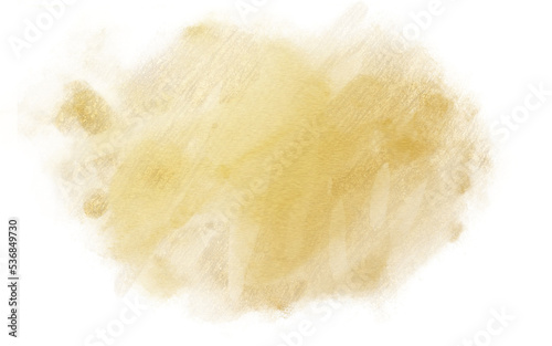 Golden smears transparent overlays