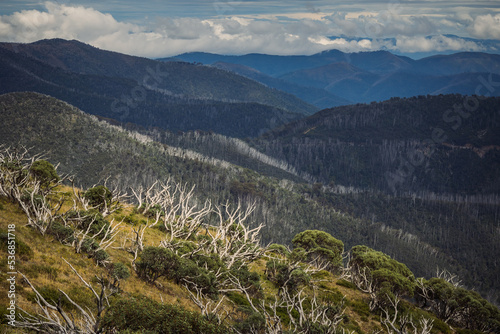 Mountain landscape in the Victorian high country