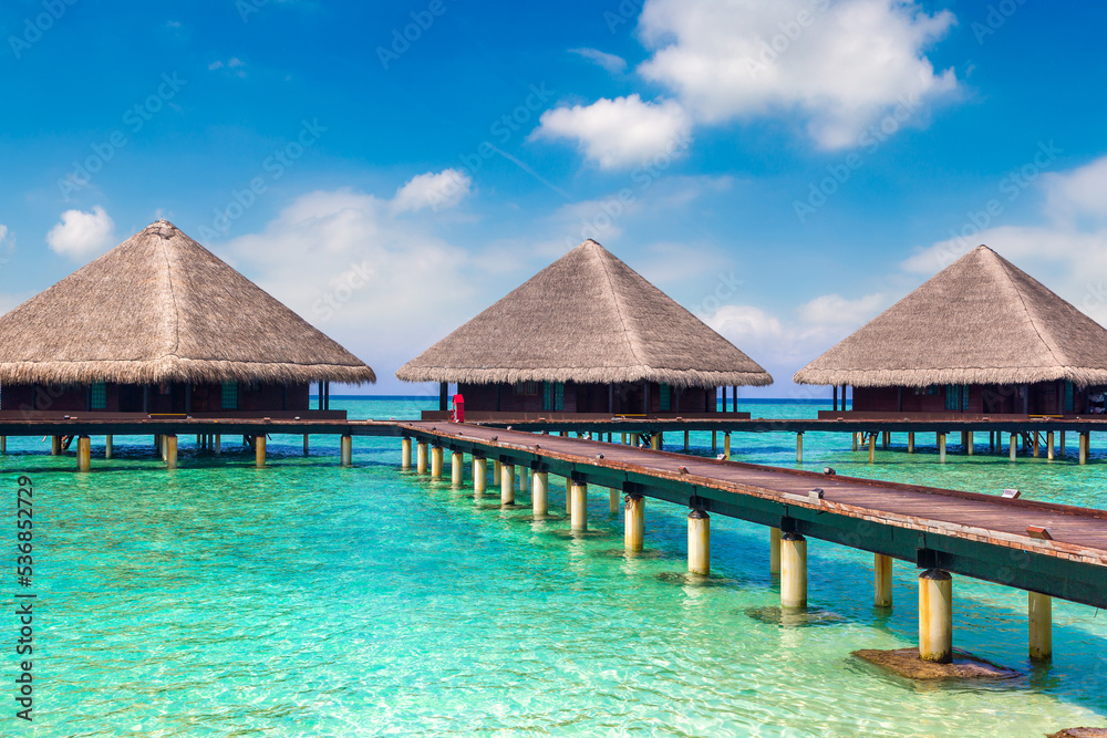 Water Villas (Bungalows) in the Maldives