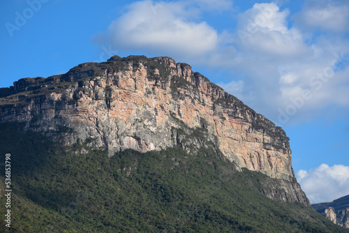 mountain landscape with sky