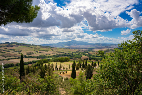 Toskana  Toscana  Landschaft  Italien  Pienza  Italy