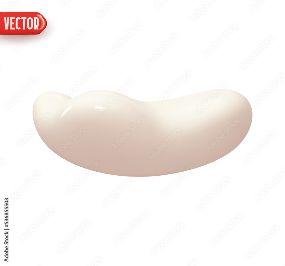 Realistic snowdrift in cartoon 3d style. Snow pile pedestal template, studio podium, white stage. Decorative winter element. Isolated object on light background. Vector illustration Realistic snowdrift in cartoon 3d style. Snow pile pedestal template, studio podium, white stage. Decorative winter element. Isolated object on light background. Vector illustration