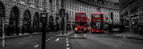 Fotografie London Regent street Bus