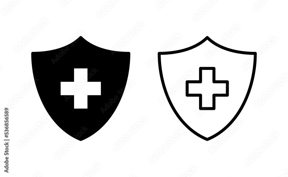 Health insurance icon vector for web and mobile app. Insurance document sign and symbol Health insurance icon vector for web and mobile app. Insurance document sign and symbol