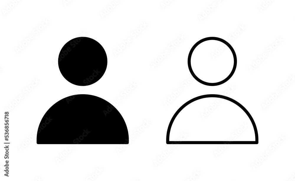 User Icon vector for web and mobile app. person sign and symbol. people icon. User Icon vector for web and mobile app. person sign and symbol. people icon.