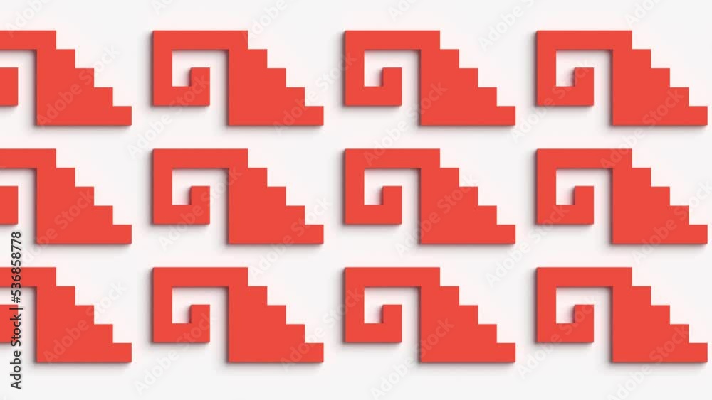 stepped fret mosaics 3d representation, also called grecas. Can be used to represent zapotec mitla archaeological mesoamerican art stepped fret mosaics 3d representation, also called grecas. Can be used to represent zapotec mitla archaeological mesoamerican art