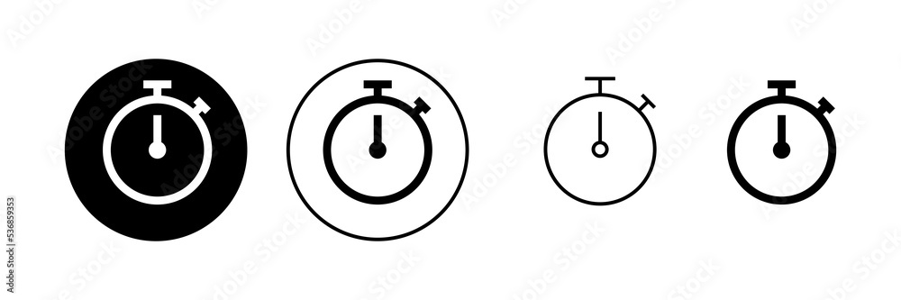 Stopwatch icon vector. Timer sign and symbol. Countdown icon. Period of time Stopwatch icon vector. Timer sign and symbol. Countdown icon. Period of time