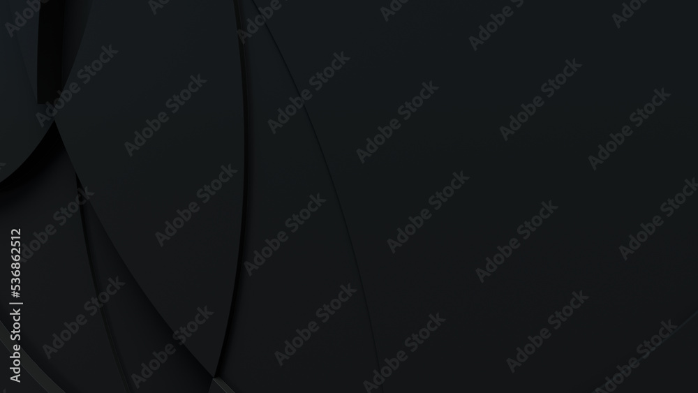 Black, Tech Background with a Geometric