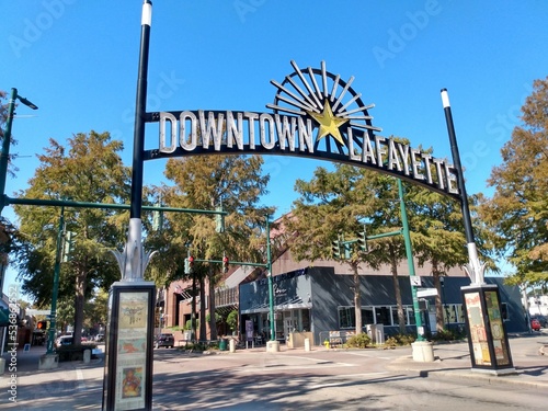 Photographie Downtown Lafayette Louisiana
