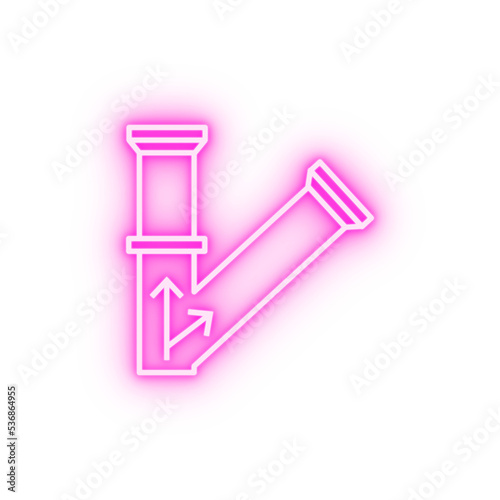 Plumber junction neon icon