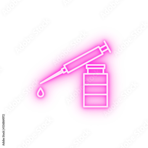 anaesthetic neon icon