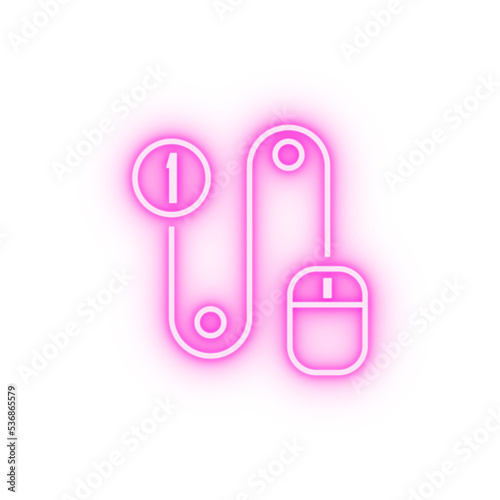 business buy click neon icon © Gunay