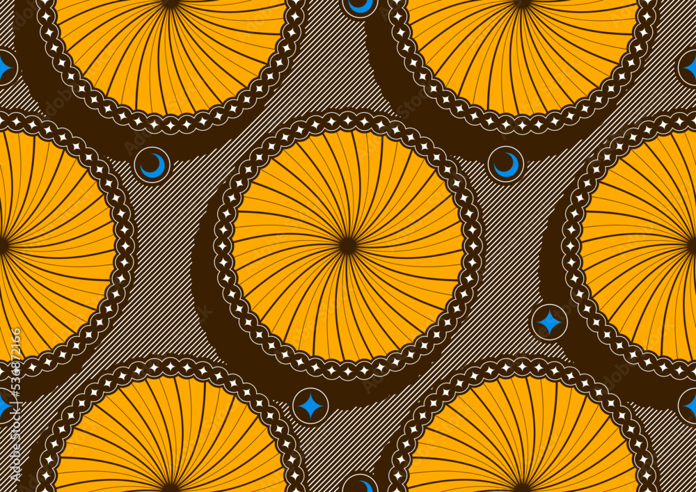 africa circle seamless pattern, textile art, tribal abstract hand-draw, circle and line geometrics image and background, fashion artwork for Fabric print, clothes, scarf, shawl, carpet, bag