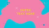 Background for card or invitation pink and blue