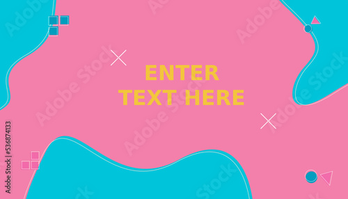 Background for card or invitation pink and blue photo