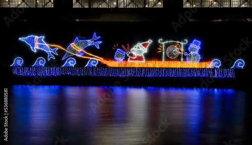 クリスマスのイルミネーション