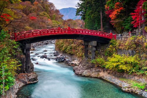 Photos 栃木県　日光　秋の神橋