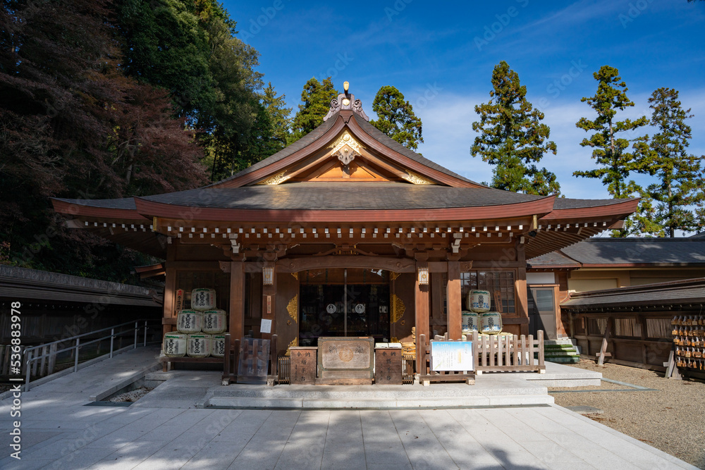 高麗神社 拝殿 日高市