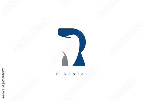 R DENTAL LOGO
