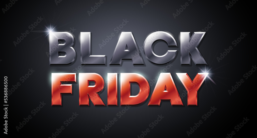 Black Friday sale background. Vector ad text illustration for promotional content, web banners, related with sales, discounts