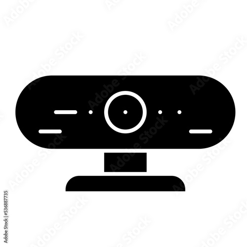 web cam solid icon