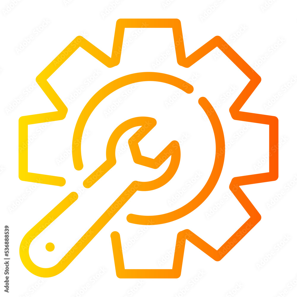 setting gradient icon setting gradient icon
