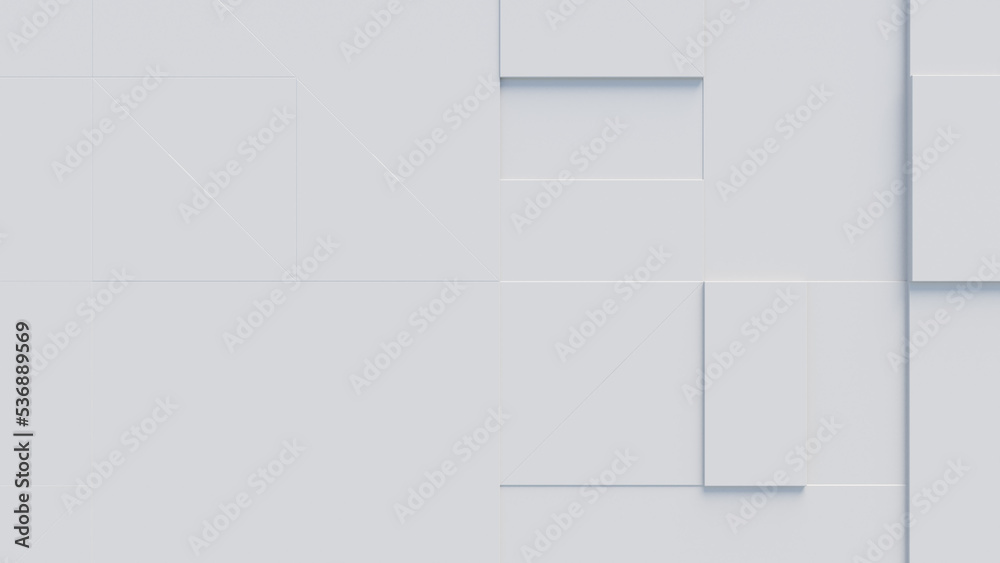 White 3D Background Texture with copy-space.