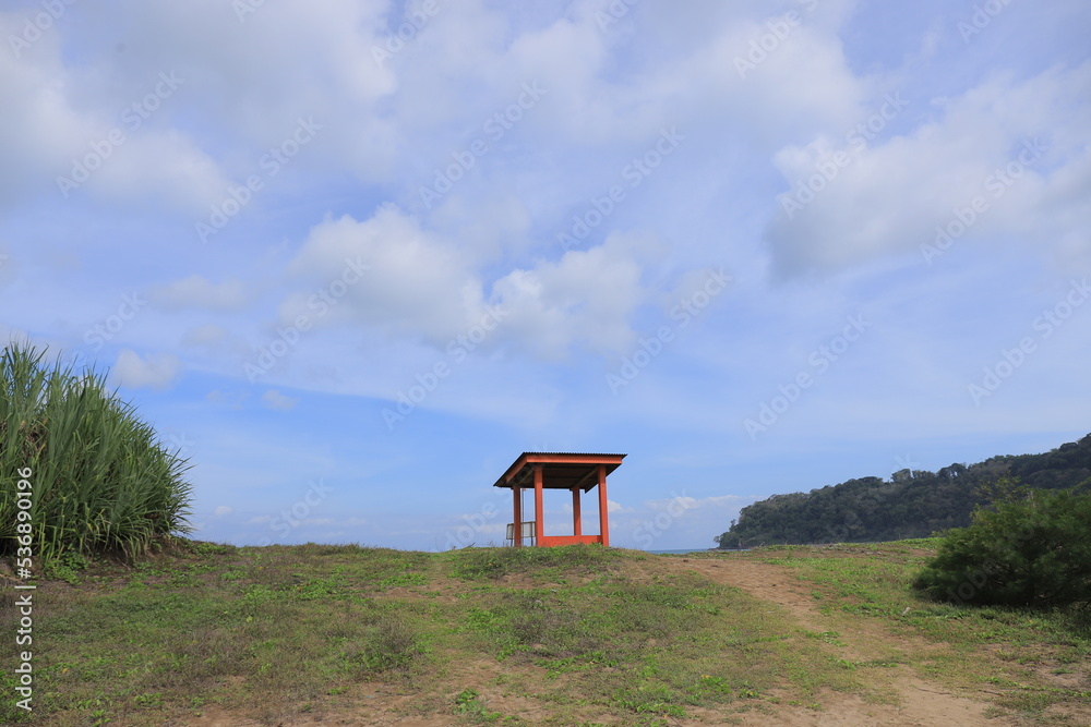 Beautiful view of Teleng Ria Beach in Pacitan, East Java. Great for nature background and wallpaper. Beautiful view of Teleng Ria Beach in Pacitan, East Java. Great for nature background and wallpaper.