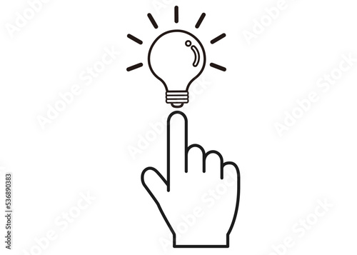 ひらめき,解決,電球,注目,指,決定,電気,アイデア,発見,発想,電源,思いつく,チェック,なるほど,発明,明るい,豆電球,名案,点灯,灯り,電灯,光,ヒント,気づき,照明,電力,エネルギー,理解する,分かった,注意,おすすめ,案内,重要,選択,ピクトグラム,記号,シンボル,ポイント,手,人差し指,イチ押し,アイコン,シンプル,イラスト