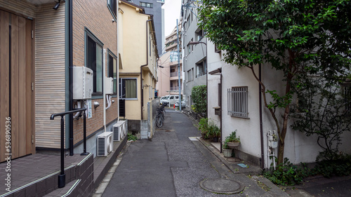 都内の裏路地