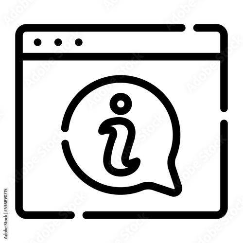 attention line icon