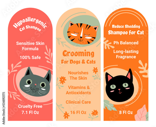 Shampoo for cats, hypoallergenic and sensitive