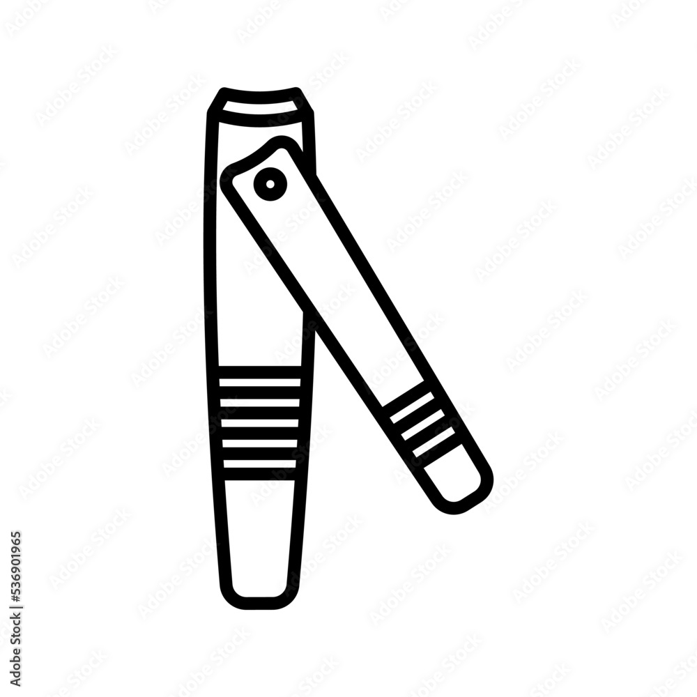 Nail clipper icon. sign for mobile concept and web design. vector illustration Nail clipper icon. sign for mobile concept and web design. vector illustration