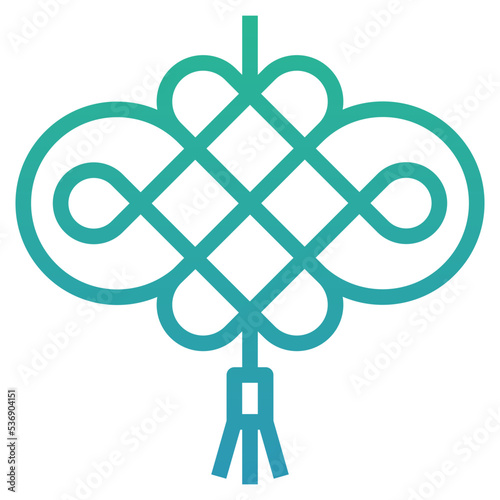 chinese knotting icon