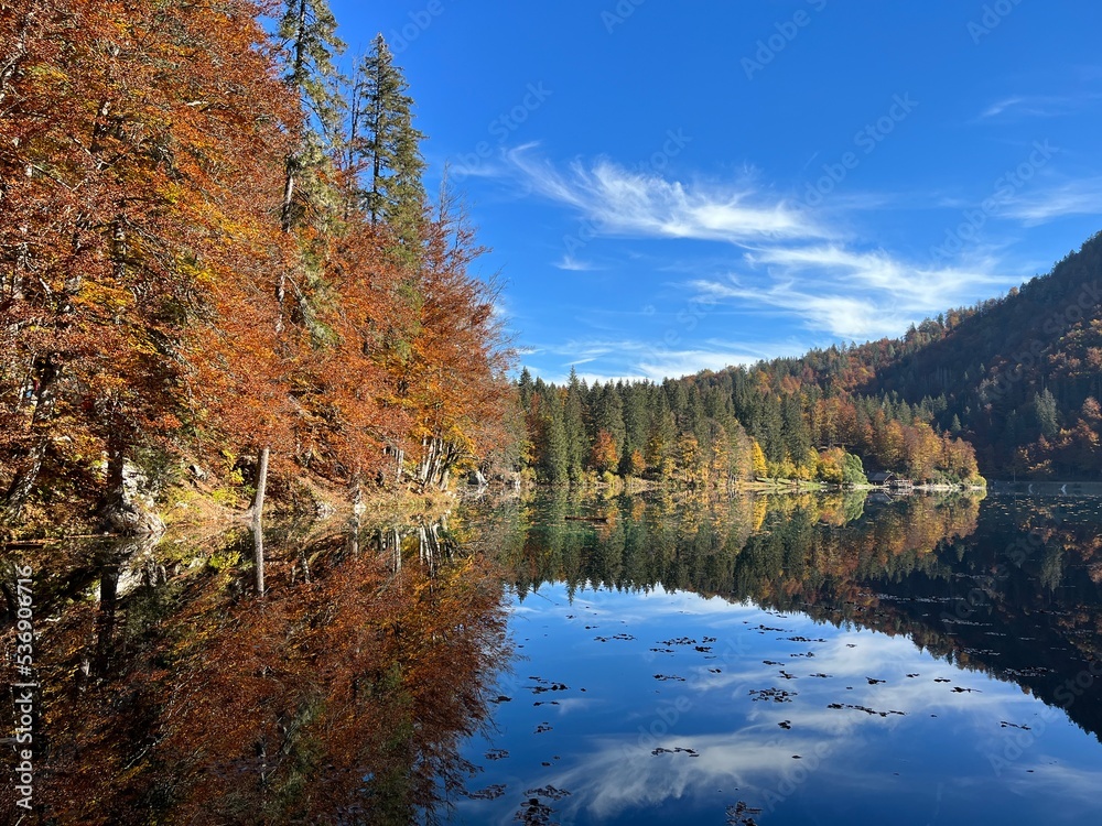 Obraz premium Laghi di Fusine - lakes in Italy