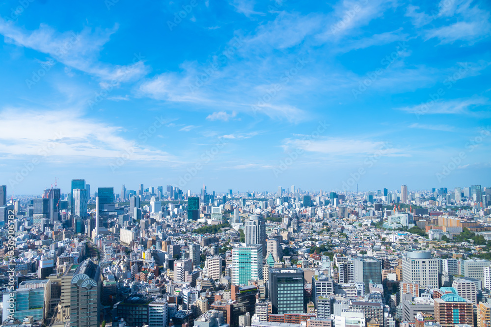 東京都市風景　渋谷・新宿・池袋方面　2022年10月
