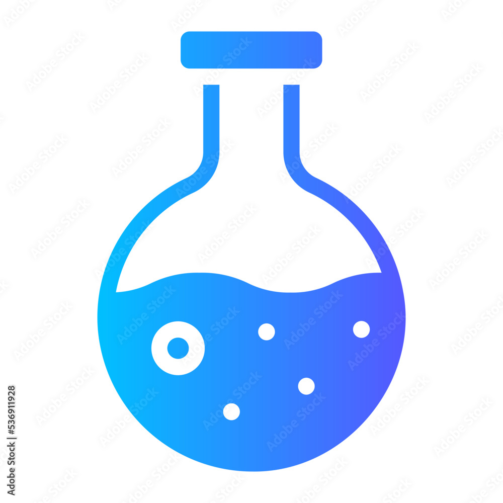 laboratory gradient icon