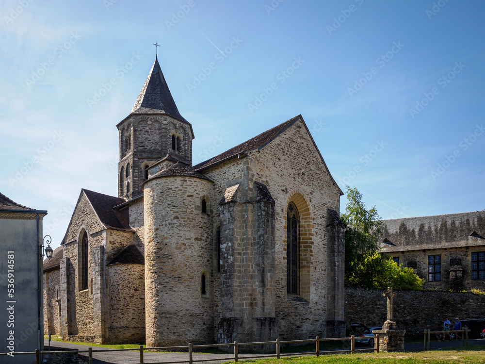 église de Jumilhac-le-Grand dans le Périgord en France
