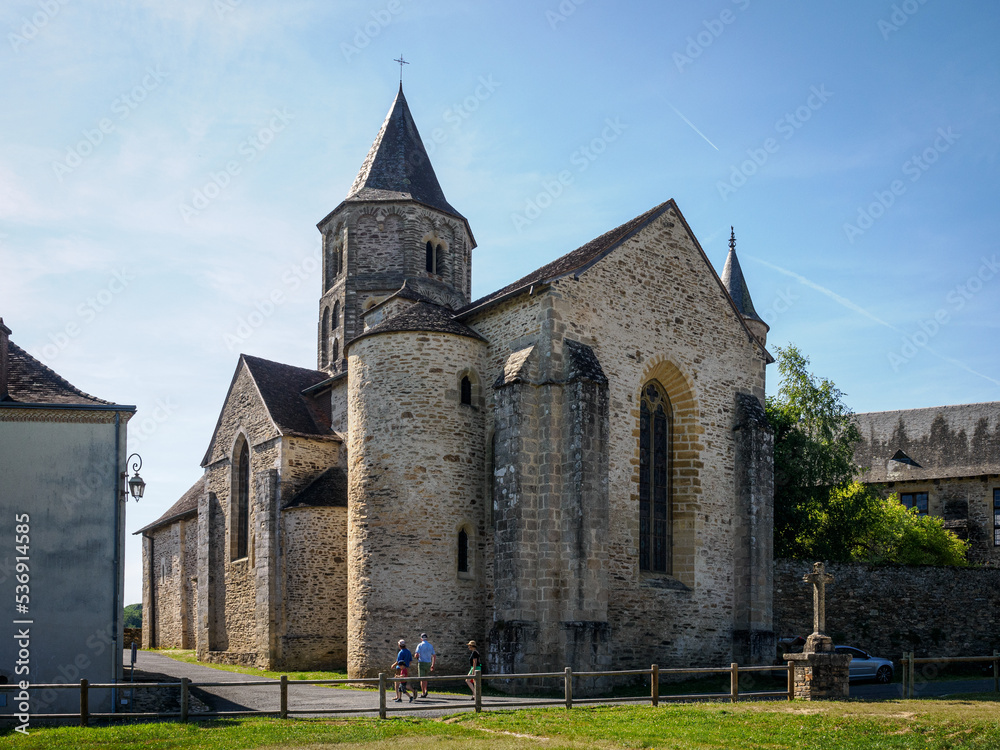 église de Jumilhac-le-Grand dans le Périgord en France