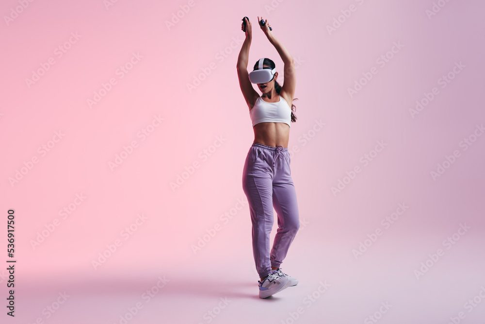 Virtual reality dance moves Stock Photo Adobe Stock