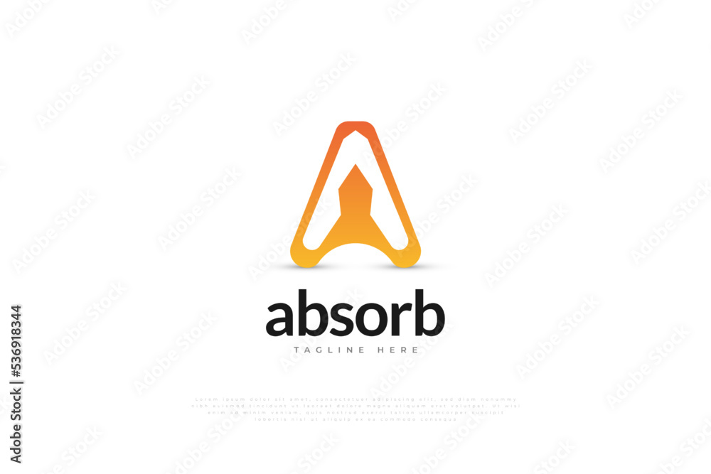 Abstract Letter A Logo Design with Negative Space Concept in Orange Gradient Style. AA Initial Logo with Modern and Futuristic Concept Abstract Letter A Logo Design with Negative Space Concept in Orange Gradient Style. AA Initial Logo with Modern and Futuristic Concept