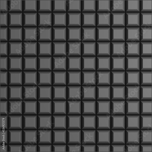 abstraction dark tile texture background, modern background for website, notebook cover, 3d render