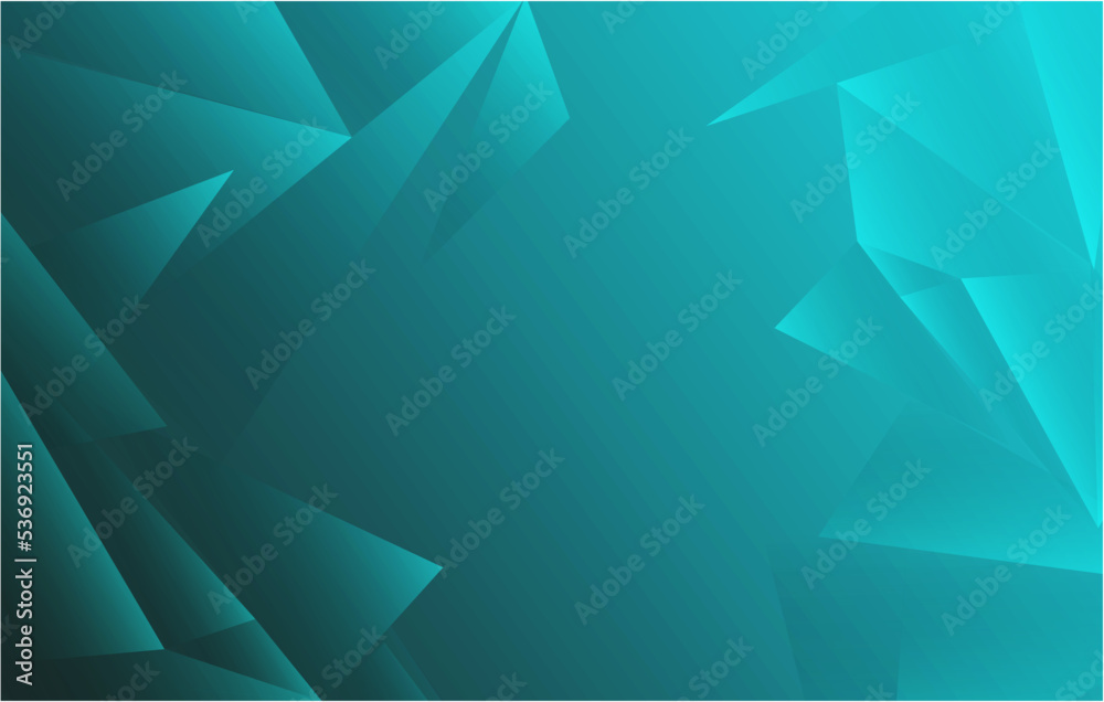 Fototapeta premium Blue Abstract geometric shape background vector. Polygonal geometric design background vector