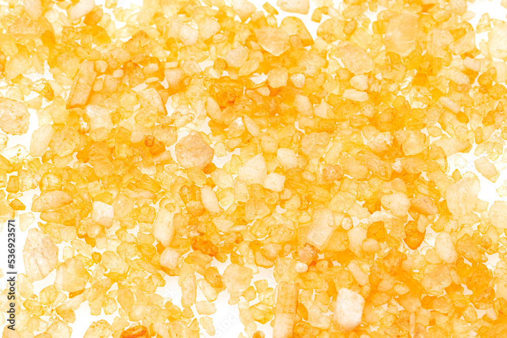 colored sea salt isolated on white background colored sea salt isolated on white background