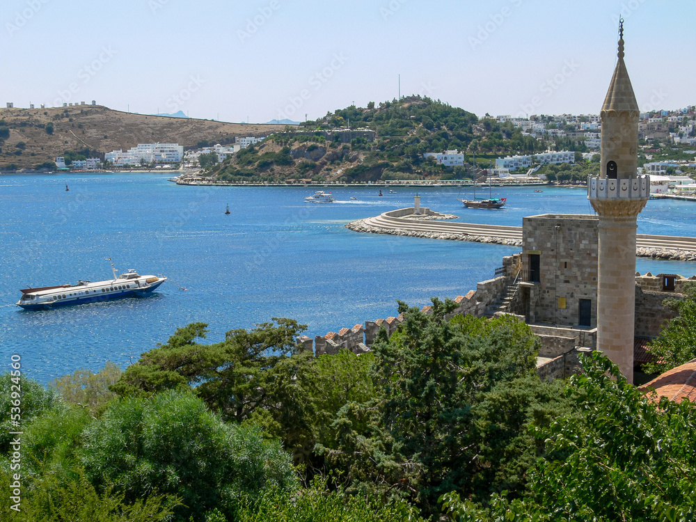 View from the Saint Peter's Castle in Bodrum