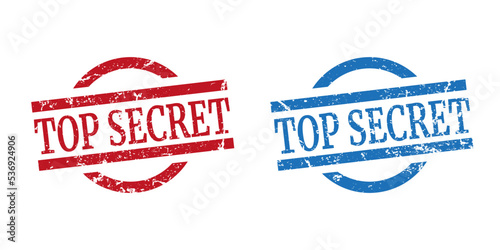 top secret stamp. top secret sign. round grunge label