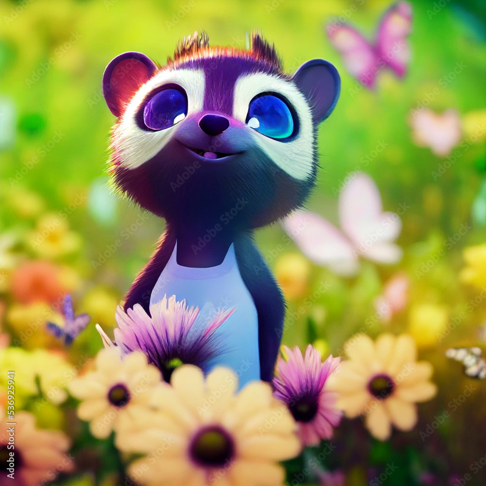 Flower skunk Flower skunk