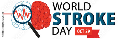 World Stroke Day Banner Design