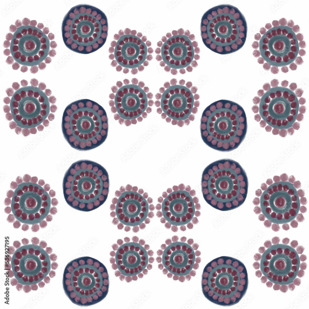 seamless pattern with circles seamless pattern with circles