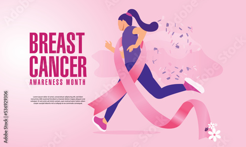 Breast Cancer Design With Jogging Women